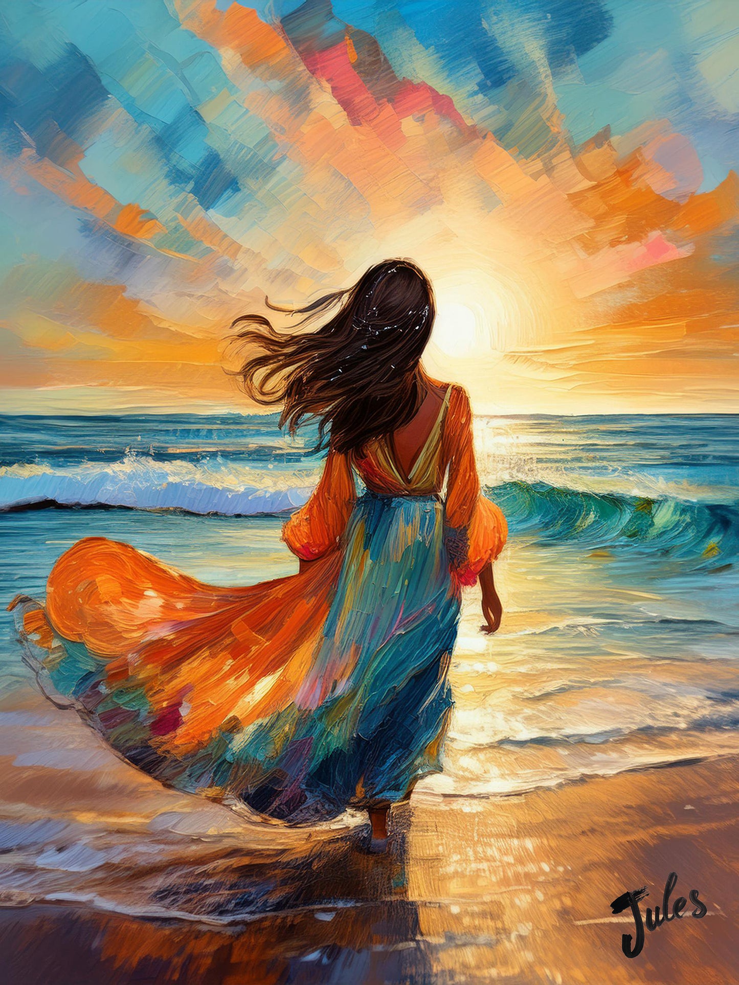 Digital Download - Beach Girl 1