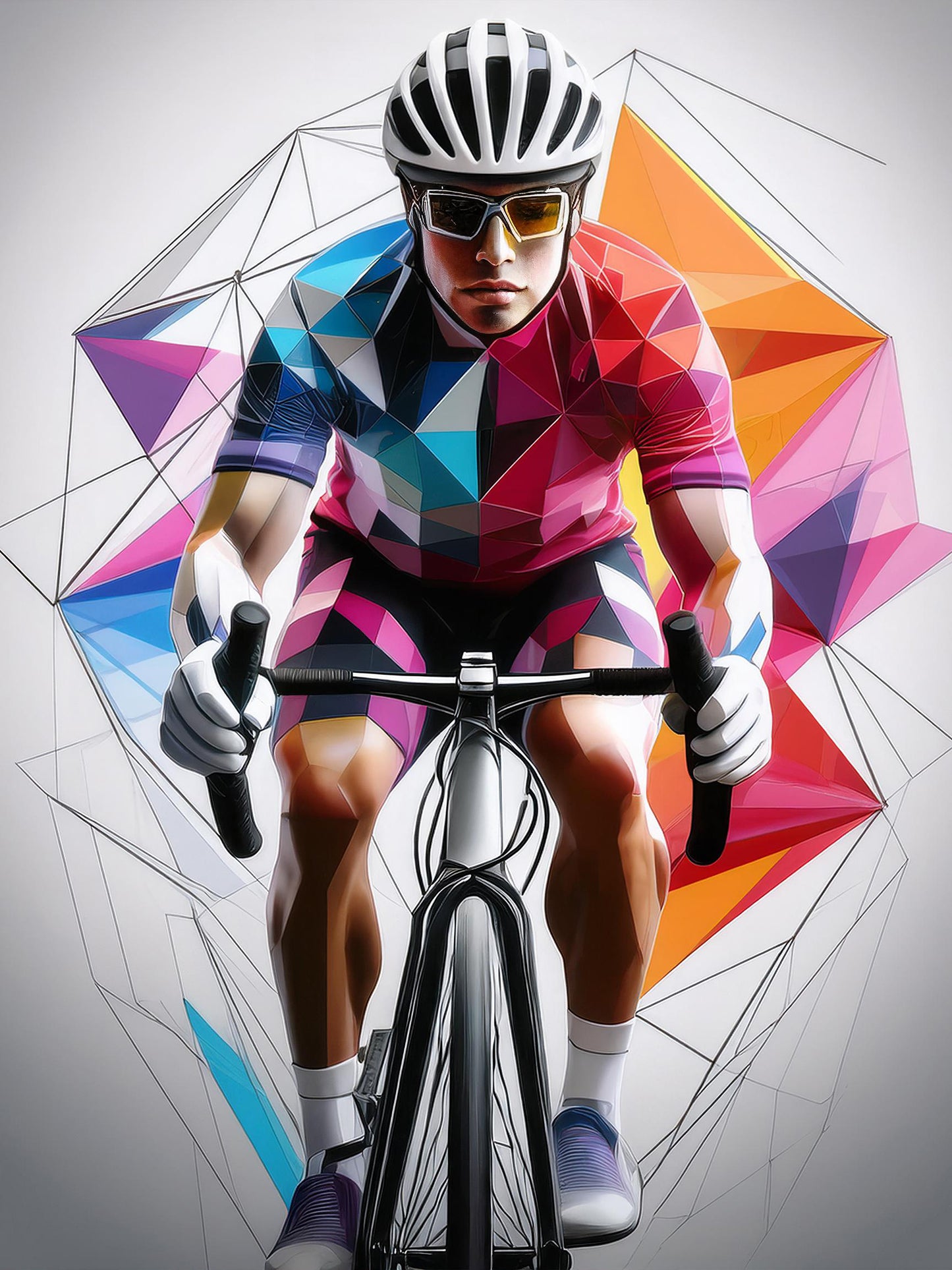 Téléchargement numérique - Cycliste