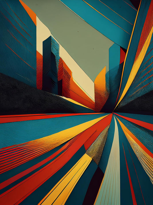 Digital Download - Colourful Modern Abstract Art