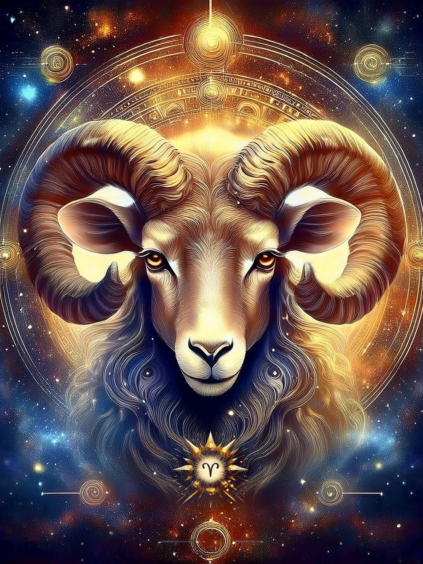 Digital Download -  Aries Zodiac Sign
