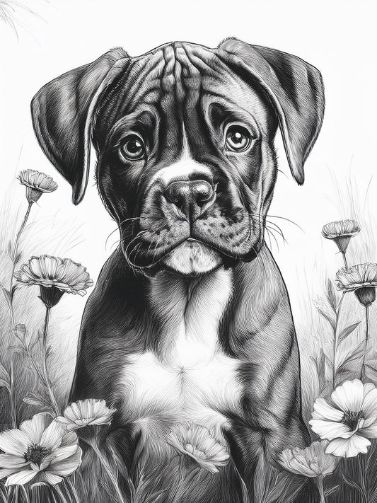 Digital Download - Boxer Pup