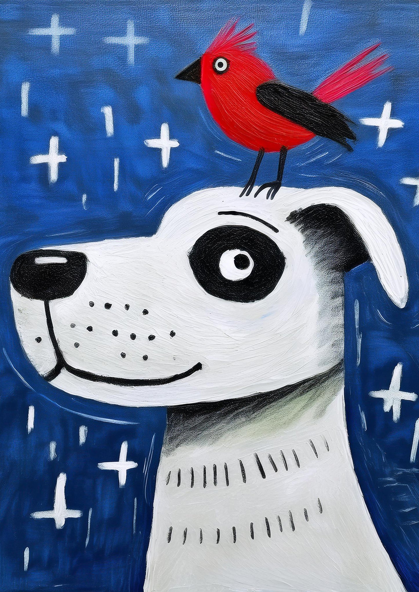 Digital Download -  Dog and Bird